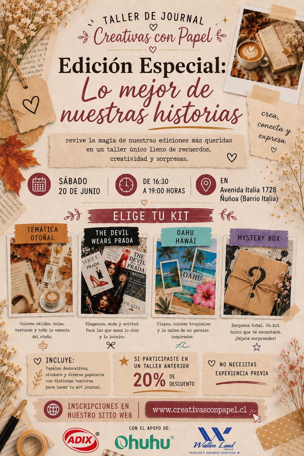 🌟✂️ Edición Especial: Lo mejor de nuestras historias 📚✨ - Sábado 20 de junio